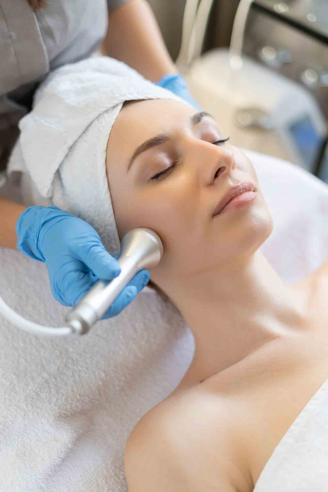 Oxygen facial